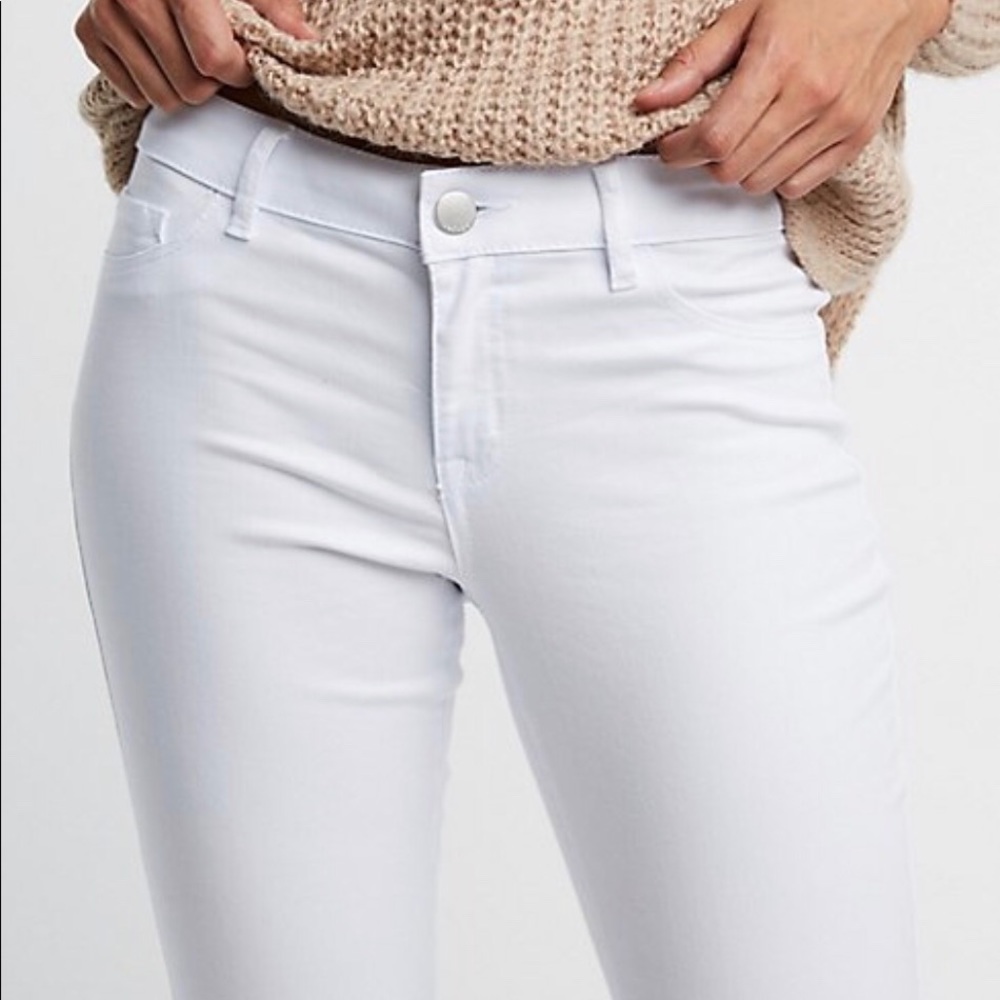 Refuge White Jeggings - Picture 3 of 5